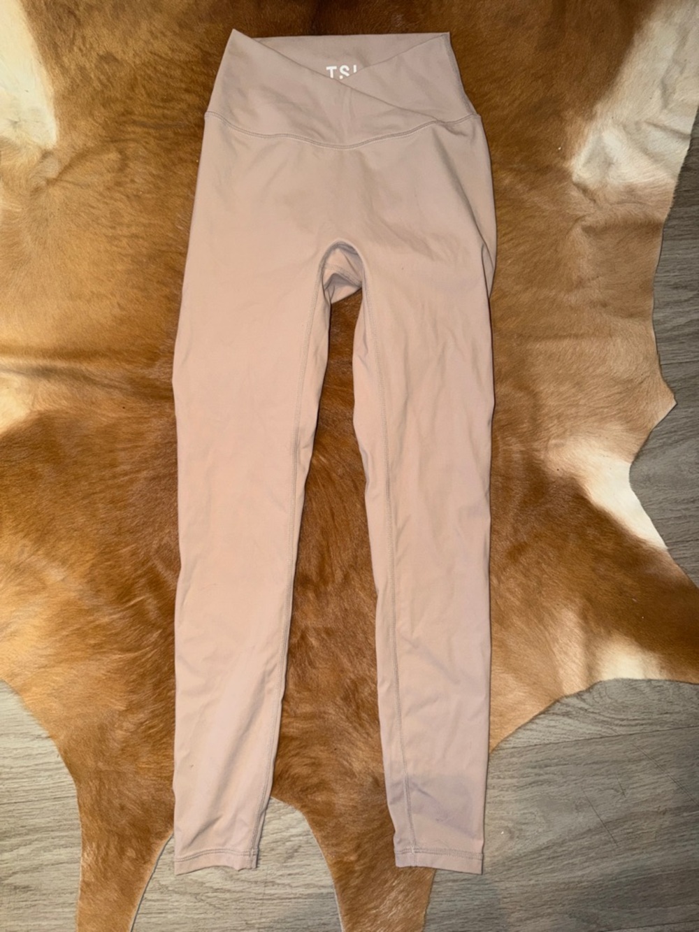 TSL collection Flourish Crossover Legging - Oat XS - Picture 3 of 5